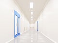 Corridors Clean Room in pharmaceutical factory Royalty Free Stock Photo