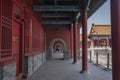 Corridors in The forbidden city