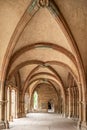 In the Corridors of Maulbronn monastery in Germany Royalty Free Stock Photo