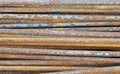 Corroded metal pipes Royalty Free Stock Photo