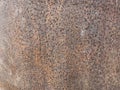 Corroded metal rusty wall plate Royalty Free Stock Photo