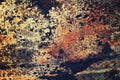 Corroded metal texture. Royalty Free Stock Photo