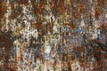 Corroded rusty surface background