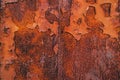 Corroded steel iron plate texture