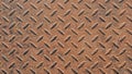 Corroed metal pattern. Seamless rusted metal plate. Abstract metallic background Royalty Free Stock Photo