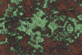 3D rendering. Corrosion metals- background abstract pattern