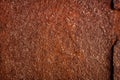 corrosion of old metal background. rust texture on iron plate Royalty Free Stock Photo