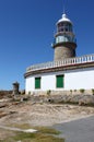 Corrubedo lighthouse in Galicia Royalty Free Stock Photo