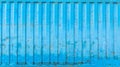 Corrugated Blue Metal