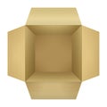 Corrugated Cardboard Box Royalty Free Stock Photo