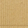 Corrugated cardboard goffer paper texture, bright rough old recycled goffered crimped textured blank empty copy space background