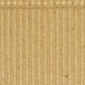 Corrugated cardboard goffer paper texture, bright rough old recycled goffered crimped textured blank empty grunge copy space