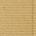 Corrugated cardboard goffer paper texture, bright rough old recycled goffered crimped textured blank empty grunge copy space