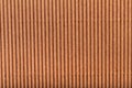 Corrugated cardboard for packing. abstract background horizontal lines with wavy lines of beige color - Image Royalty Free Stock Photo