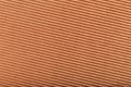 Corrugated cardboard for packing. abstract background horizontal lines with wavy lines of beige color - Image Royalty Free Stock Photo