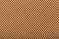 Corrugated cardboard for packing. abstract background horizontal lines with wavy lines of beige color Royalty Free Stock Photo