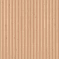 Corrugated cardboard texture. Vintage old carton material crafted paper for box parcel, seamless brown pattern ripped Royalty Free Stock Photo