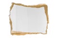 Corrugated fiberboard Royalty Free Stock Photo