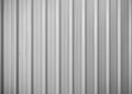 Corrugated galvanised steel wall texture background Royalty Free Stock Photo