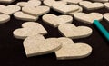 Corrugated hearts
