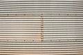 Corrugated Metal Royalty Free Stock Photo