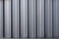 Corrugated metal sheet. Royalty Free Stock Photo