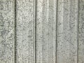 Corrugated metal sheeting for background Royalty Free Stock Photo