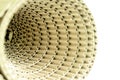 Corrugated paper rolls. Royalty Free Stock Photo