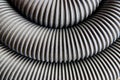 Corrugated pipe abstract background Royalty Free Stock Photo