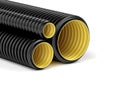 Corrugated pipes with different sizes