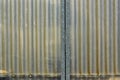 Corrugated plastic texture Royalty Free Stock Photo