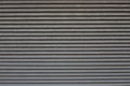 Corrugated plastic texture surface in the horizontal line Royalty Free Stock Photo