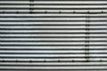 Corrugated Steel Abstract Royalty Free Stock Photo