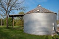 Corrugated steel grain dryer agricultural product soybean storage