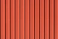 Corrugated steel sheet useful as a background