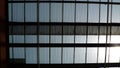 Corrugated transparent roof