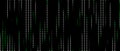 Corrupted code. Vector halftone texture. Cybernetic futuristic background. Big data visualization. Computer virus