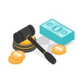 Corruption Isometric Icon