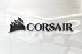 Corsair on glossy office wall realistic texture