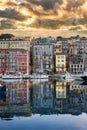 Corsica, Bastia, the harbor in summer