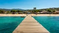 Corsica beach Royalty Free Stock Photo