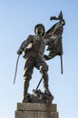 Corsica, Bonifacio, skyline, citadel, old town, skyline, Foreign Legion, legionary, war, soldier, statue Royalty Free Stock Photo