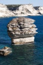 Corsica, Bonifacio, lighthouse, Strait of Bonifacio, beach, Mediterranean Sea, limestone, cliff, rocks, Bouches de Bonifacio