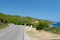 Corsica coast line