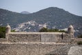 Saint Florent, San Fiorenzo, skyline, Citadel, Haute-Corse, Corsica, France, island, Europe