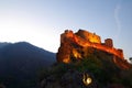 Corsica landscape - village Royalty Free Stock Photo