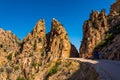 Corsica national nature park Scandola Royalty Free Stock Photo