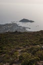 Col de la Sierra, Haute Corse, Cape Corse, Corsica, Upper Corsica, France, Europe, island Royalty Free Stock Photo