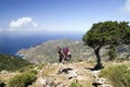 Corsica trekking Royalty Free Stock Photo