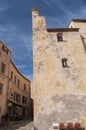 Calvi, Citadel, cathedral, ancient walls, skyline, Corsica, Corse, France, Europe, island